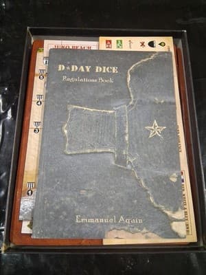 Valley Dicegame D-Day Dice (1st Ed) Box SW (VG+/New) - Thumbnail 3