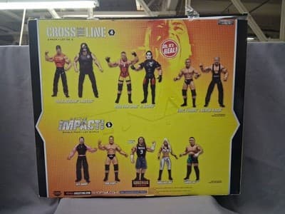 TNA Hulk Hogan Wrestling Ring WWE Hulkamania WCW NWO - New / Open Box W Figures - Thumbnail 4