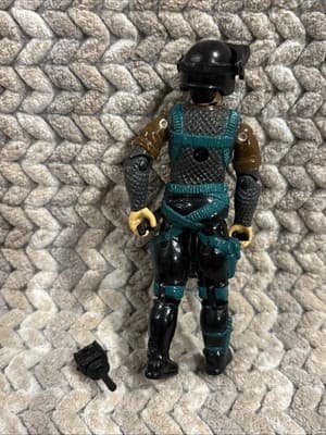 1991 LOW LIGHT (V3) Night Fighter G.I. Joe 3 3/4 inch Figure - Thumbnail 3