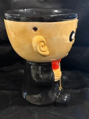 Halloween Dracula Table Top Spooky Party Candy Holder Ceramic Decoration Scary - Thumbnail 2