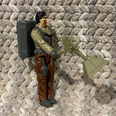 BULLHORN Intervention Specialist G.I. JOE 1990 Hasbro vintage figure - Thumbnail 3