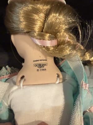 VTG Gorham Porcelain Musical Doll Rapunzel “Moonlight Serenade” Fondest Memories - Thumbnail 9