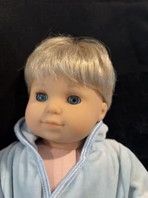 TWO AMERICAN GIRL Bitty Babies Twins Boy Girl Blonde Blue Eyes Pleasant Company - Thumbnail 4