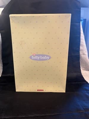 American Girl Bitty Baby Doll Twins Girl Boy Brunette Moon Stars pjs IN BOX - Thumbnail 8
