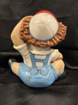 Set of 2 Large Ceramic Raggedy Ann & Andy Figures Figurines (E38) - Thumbnail 5