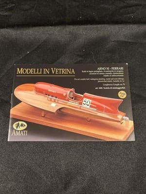 Endeavor 1:80 Museum Quality Ship Model Kit By Amati - Thumbnail 5