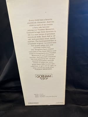 Gorham Fondest Memories POLLYANA Doll VT815 "OH WHAT A BEAUTIFUL MORNING" - Thumbnail 10