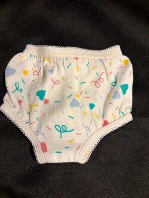 18" Girl Doll Underwear Panties Multicolor - Thumbnail 2