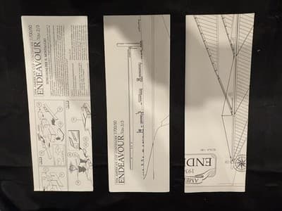 Endeavor 1:80 Museum Quality Ship Model Kit By Amati - Thumbnail 2