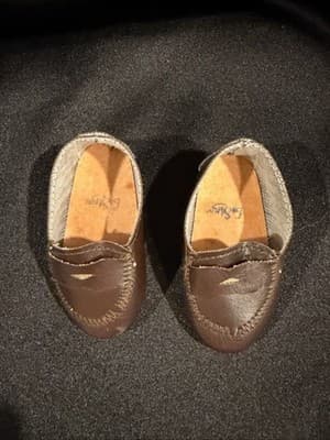 Doll Clothes 18" Shoes Fits American Girl Dolls Dark Brown - Thumbnail 2
