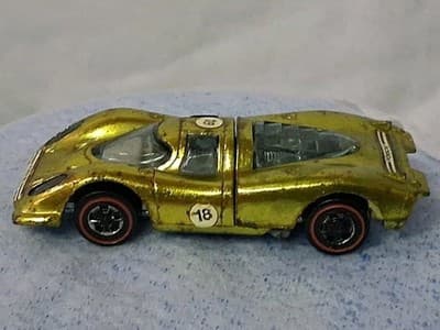 1969 MATTEL HOT WHEELS REDLINE LIME SPECTRAFLAME PORSCHE 917 U.S RARE! 🏁 - Thumbnail 6