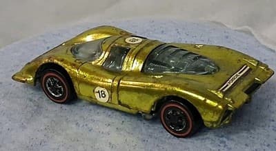 1969 MATTEL HOT WHEELS REDLINE LIME SPECTRAFLAME PORSCHE 917 U.S RARE! 🏁 - Thumbnail 7