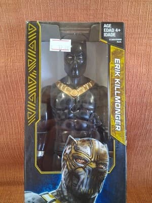 Hasbro Marvel Titan Hero Series Black Panther Erik Killmonger Action Figure 12" - Thumbnail 2