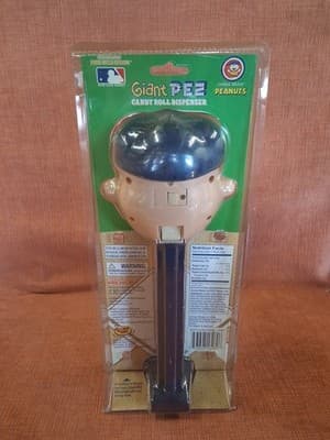 MLB Boston Red Sox Musical CHARLIE BROWN Giant PEZ Dispenser - Thumbnail 5