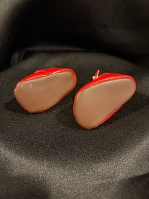 Doll Clothes 18" Shoes Fits American Girl Dolls Red Fancy - Thumbnail 3