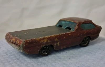 VNTG Used HOT WHEELS MATTEL 1967 DEORA Car Model Diecast With Badge - Thumbnail 4