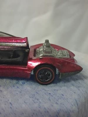 Hot Wheels Redline Magenta Mod Quad Black Interior 1970 NM Nice - Thumbnail 5
