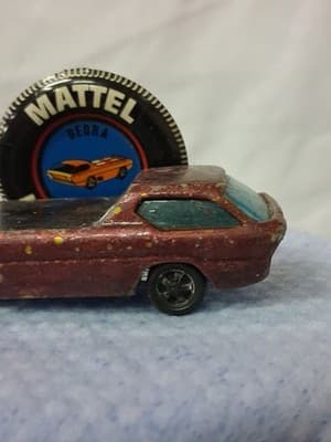 VNTG Used HOT WHEELS MATTEL 1967 DEORA Car Model Diecast With Badge - Thumbnail 2