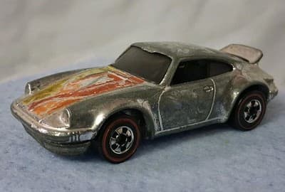 Vintage 1974 Hot Wheels Porsche P-911 Redline Chrome Rare Original Car 🔥 - Thumbnail 2