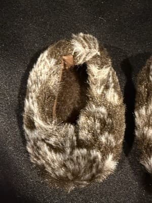 Doll Clothes 18" Shoes Fits American Girl Dolls Fuzzy Fur Booties - Thumbnail 2