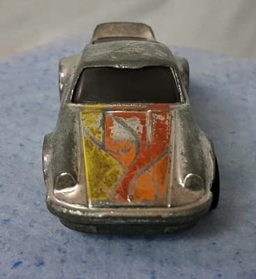 Vintage 1974 Hot Wheels Porsche P-911 Redline Chrome Rare Original Car 🔥 - Thumbnail 4