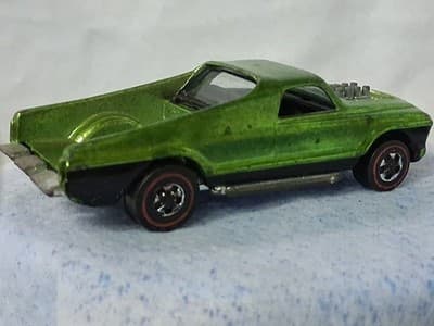 Vtg Hot Wheels Redline Seasider 1969 No Boat Shiny Green Rare Car🛞 - Thumbnail 6