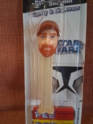 Star Wars Collector Pez Dispenser - Obi-wan Kenobi - New in Sealed Package - Thumbnail 2