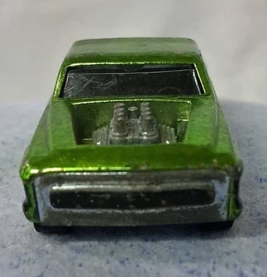 Vtg Hot Wheels Redline Seasider 1969 No Boat Shiny Green Rare Car🛞 - Thumbnail 3