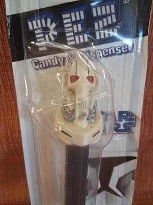 Star Wars Pez Dispenser GENERAL GRIEVOUS 2008 Rare NIB - Thumbnail 2