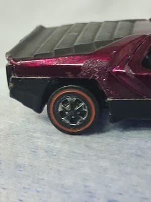 Hot Wheels REDLINE 1969 Carabo Magenta Diecast Rare Vtg Lifting Doors 🔥🛞 - Thumbnail 8