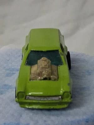 Vintage Hot Wheels REDLINE Tires Green Poison Pinto Hong Kong 1975 - Thumbnail 4
