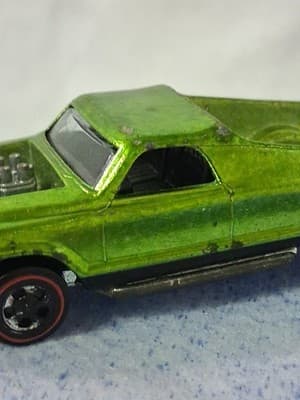 Vtg Hot Wheels Redline Seasider 1969 No Boat Shiny Green Rare Car🛞 - Thumbnail 11