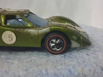 Hot Wheels Sizzlers Angeleno M-70 1970 Olive Green Vintage Mexico 🇲🇽 - Thumbnail 5