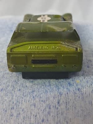 Hot Wheels Sizzlers Angeleno M-70 1970 Olive Green Vintage Mexico 🇲🇽 - Thumbnail 7