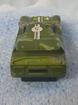 Hot Wheels Sizzlers Angeleno M-70 1970 Olive Green Vintage Mexico 🇲🇽 - Thumbnail 8