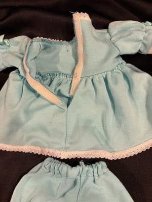 Lovely Blue Handmade Designer Outfit For 18" American Girl Doll Night Pjs 2pc - Thumbnail 2