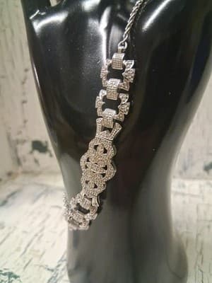 Ross-Simons 0.25 ct. t.w. Diamond Openwork Bolo Bracelet in Sterling Silver Exc - Thumbnail 2