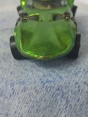 Vintage Hot Wheels Redline 1968 Light Apple Green Twinmill - * Bent Axle - Thumbnail 6