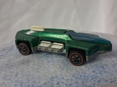 Mattel Hot Wheels Redline 1970 Aqua What 4 Hong Kong Nice - Thumbnail 3