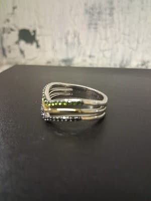 Star Wars Light x Dark Women's Ring 925 10k Sterling Silver - Thumbnail 7