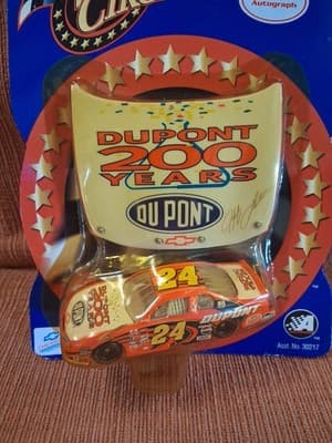Winners Circle Du Pont 200 Years Autograph Hood Jeff Gordon #24 - Thumbnail 2