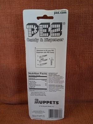 Vintage PEZ Candy Dispenser Kermit the Frog The Muppets New Sealed w/ Candy 2000 - Thumbnail 4