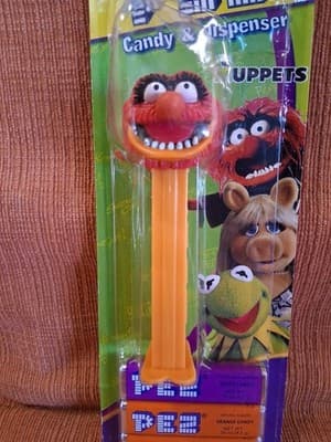 PEZ Dispenser ~ ANIMAL From The Muppets~ New In Package w/Candy - Thumbnail 2