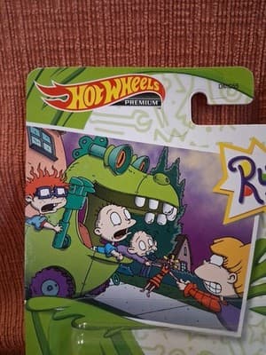 2021 HW HOT WHEELS Premium Rugrats Reptar Wagon Nickelodeon - Thumbnail 3