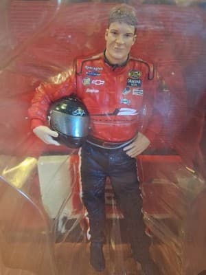 #8 Dale Earnhardt Jr 2004 Action McFarlane Series 3 NASCAR 7” Action Figure - Thumbnail 3