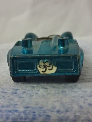 Hot Wheels Redline CHAPARRAL 2G Aqua / Black Interior USA 1968 No Spoiler - Thumbnail 5