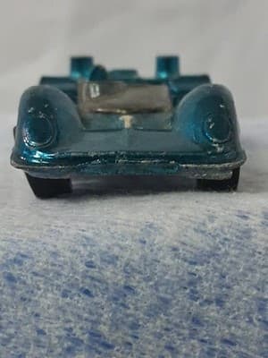 Hot Wheels Redline CHAPARRAL 2G Aqua / Black Interior USA 1968 No Spoiler - Thumbnail 11