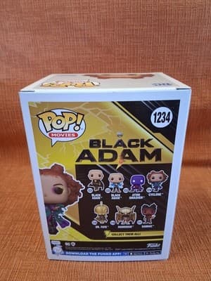 Funko Pop! Movies #1234 DC Comics Black Adam Cyclone Vinyl Collectible - Thumbnail 4