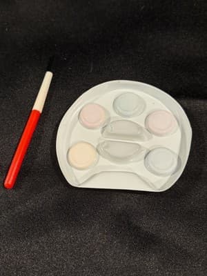 Artist Mini Paint Set For 18 inch American Girl Dolls PAINT & PAINTBRUSH - Thumbnail 2