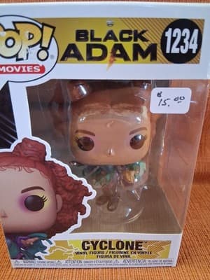 Funko Pop! Movies #1234 DC Comics Black Adam Cyclone Vinyl Collectible - Thumbnail 2